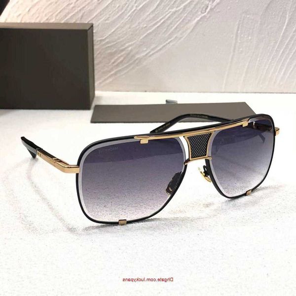 Dita Mach Five Top Top Luxury High -Caffice Brand Designer Sunglasses для мужчин Женщины Новые продажи всемирно известные модные шоу итальянские солнцезащитные очки UV с коробкой R8HQ