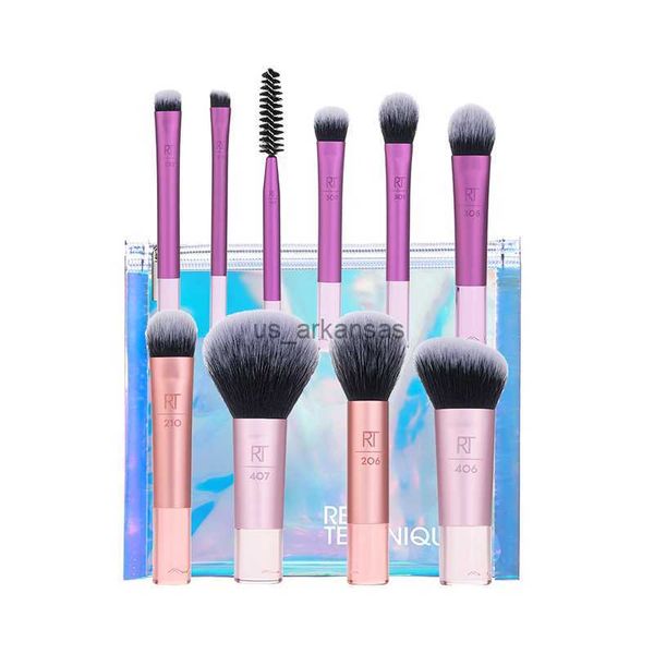 Pincéis de maquiagem pincéis de maquiagem RT Define Profissão em pó Fundação Eyeshadow Bush Brush Brush Maquiagem