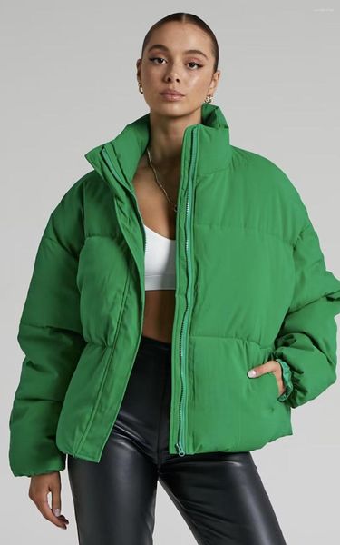 Trench da donna Capo da donna Assistentare l'abbigliamento imbottito Designer di abbigliamento Streetwear Luxuria Donne inverno Donne Short Female Quilted Down Giacca calda calda