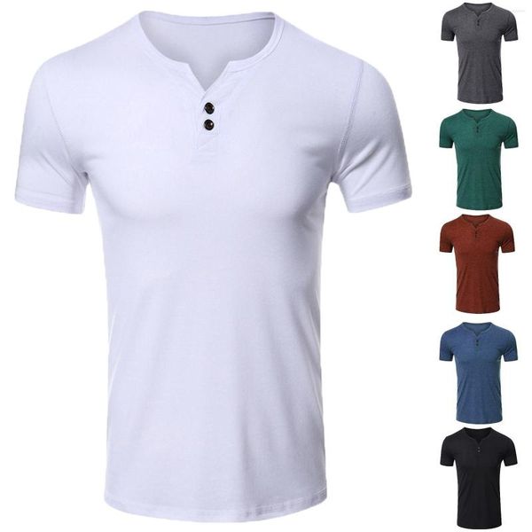 Camisas casuais masculinas camisa geral hale estadias habilidosas para homens clássicos de manga curta roupas de verão roupas