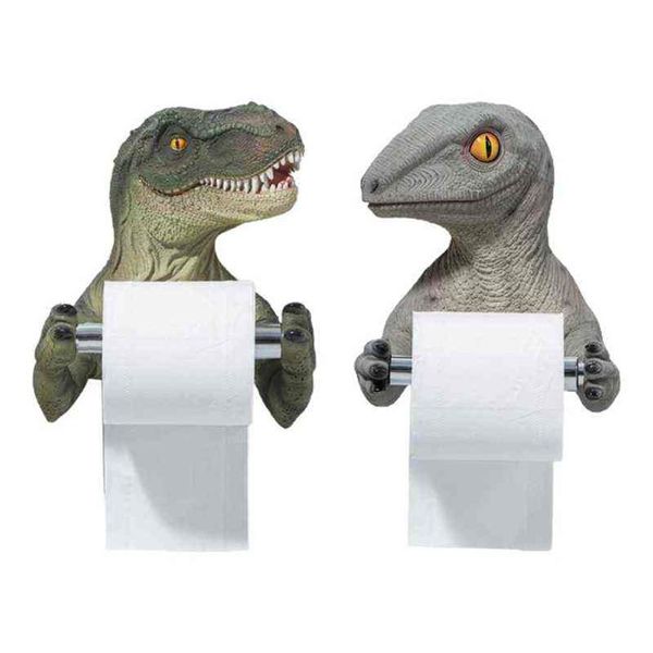 3D Dinosaur Roll Papel Policor de papel higiênico de papel higiênico Tirannossaurus Towels de lenço decorativo Towels para banheiro Home 21110246m