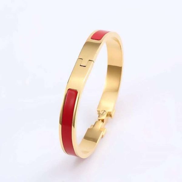 Designer-Armband, 18-Karat-Goldarmband, klassisches Buchstabenarmband, Herren- und Damen-Paararmbänder, Silberarmband, 8 mm breit, Größe 17, Luxusschmuck