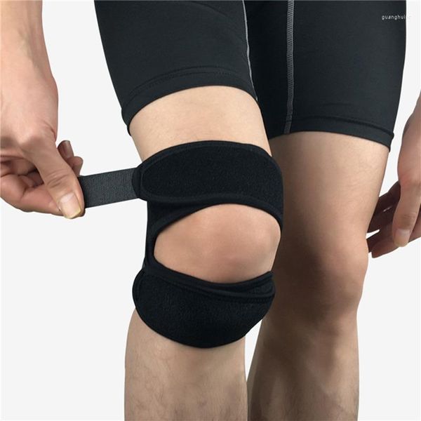 Коленные колодки 1pc спортивная поддержка поясная поясная пленка Sport Brap Band Band Band Soccer Basketball Single Brace