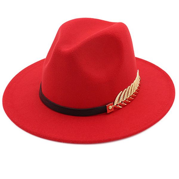 Cappelli larghi secchi da secchio da donna in lana di lana cappone jazz caldo chapeau femme feutre panaman berbase ha sentito donne con perle cintura vintage trilby tappi 230821