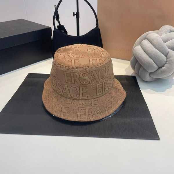 Designer -Eimer -Hut ausgestattete Hüte Buchstaben Sonne verhindern
