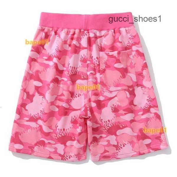 Atacadistas de designer masculino shorts de verão calça de praia de verão mulher de alta qualidade calça azul rosa tamanho m-xxl