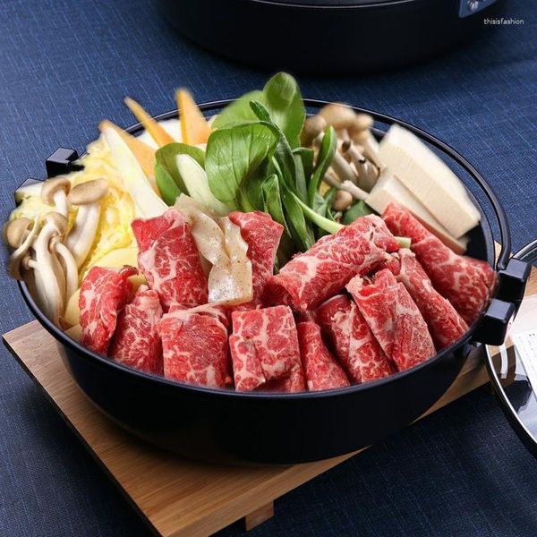Pans японский стиль Sukiyaki Pot Многофункциональный кулинарный