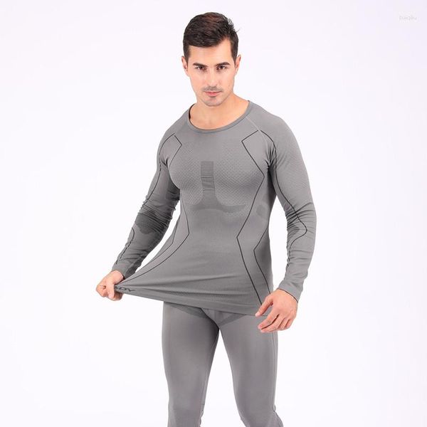 Outfit da yoga Outdoor a maglia muta di biancheria da fuoco traspirante uomini donne che trekking campeggio da pesca ad allenamento sport set di fitness