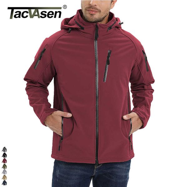 Giacche da uomo tacvasen in pile tattiche fodera di giacche impermeabili giacca da uomo cappotti safari giacca da lavoro inverno inverno inverno outwewear j230821