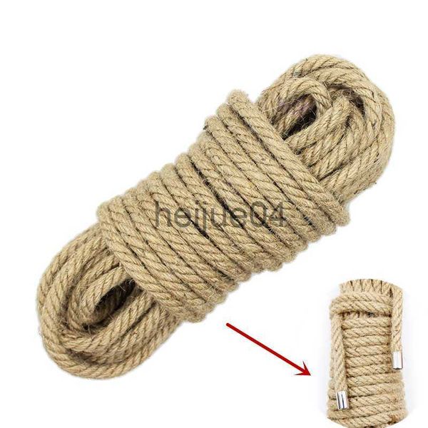 Diğer Sağlık Güzellik Ürünleri 51020m Kenevir Shibari Halat BDSM BDSM Bonaj Halat Yetişkin bağlama oyunları için köle vücut kısıtlama ipi bağlamaya bağlı SM x0821