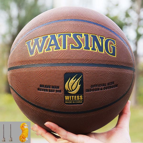 Шары в помещении и на открытом воздухе износостойкий № 7 Game Basketball Мужская баскетбольная женщина Ball Baloon Hoop Team Sports Entertainment 230820