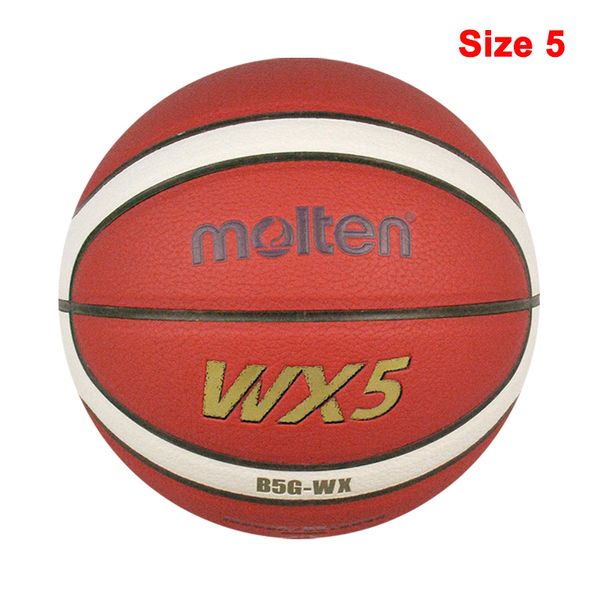 Palline pallacanestro fuso palla di palla ufficiale di dimensioni 7/6/5 PU Sfere di alta qualità palline di alta qualità da esterno addestramento da basket basketball topu 230820 5355