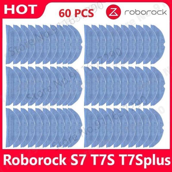 Reinigung von Tüchern Roborock S7 S70 S75 S7MAX S7MAXV T7S plus Mop -Pad -Staubsauger Roboter Mop Rags Teile Mop -Tücher Accessoires 230818