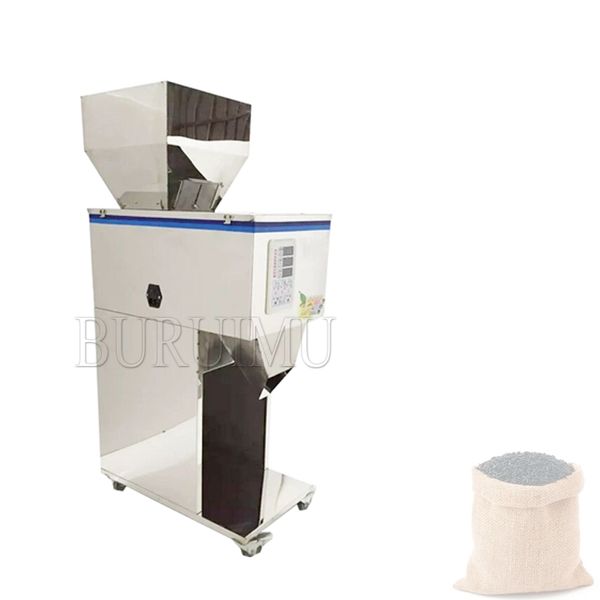 Digital Automatisches Autogewicht Pulver Getreide Gewürze Bohnen Kaffee Tee Partikelfüllung Verpackungspackmaschine