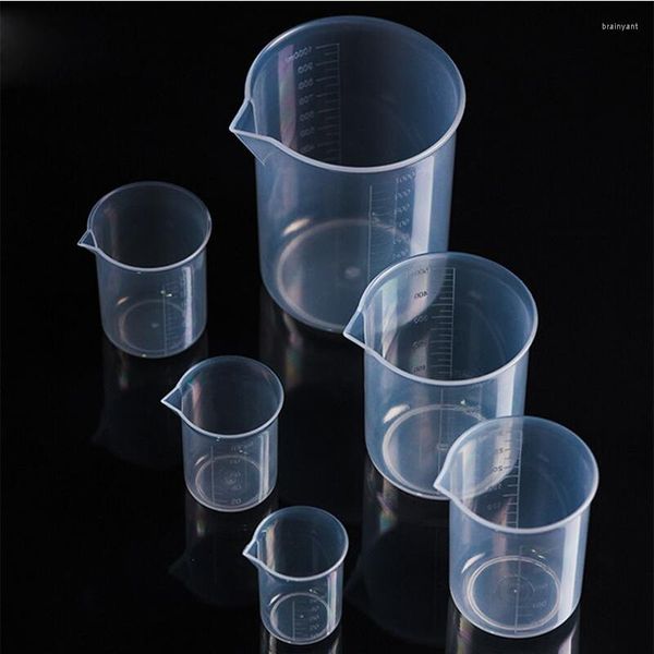 10 шт. Пластиковая измерительная чашка 50 мл кувшина залив и кухня для учителей лаборатория канцелярских товаров Quimico Quimico