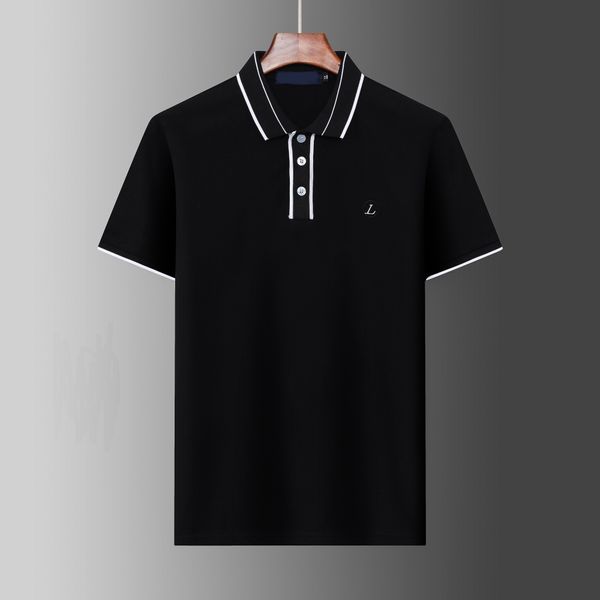 2023SSs Italien Männer Polo T-Shirt Schlange Biene Stickerei Fashion Casual High Street Kleidung Herrenhemd Tees Topsm-3xlg#G.