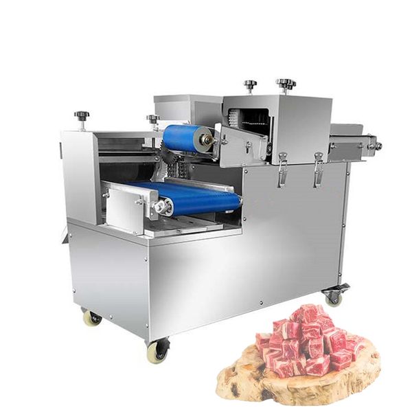 Машина для резки мяса Автоматическая свежая кусочки мяса Свежая говяжье из свинины мясо куриные грудковые грудки