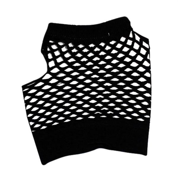 Whole-Fs 2pcs Fish Net Elastic Короткие перчатки без пальцев рукава для Ladies220D