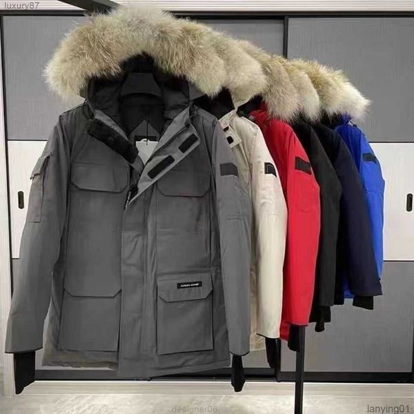 Heißer Verkauf Herren Jacke Frauen Daunen Mit Kapuze Warme Parka Männer Kanadische Gans Jacken Brief Drucken Kleidung Outwear Outdoor Sport Dicken Mantel Parkasl1c6