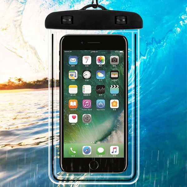 Versiegelte wasserdichte Handyhülle für iPhone, Samsung, Xiaomi, Redmi, Schwimm-Trockentasche, Unterwasserhülle, wasserdichte Tasche, Handy-Abdeckung