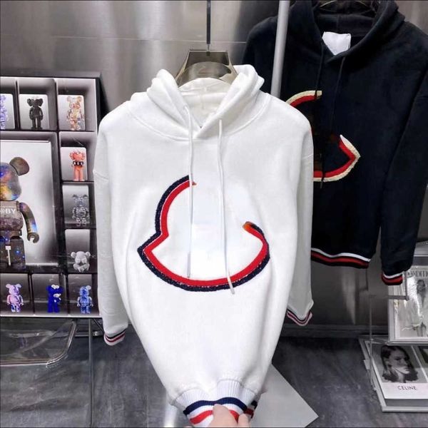 Spor Kapşonlu Sweater Mens Sweatshirt Tasarımcısı Hoodie Erkek Kadın Yün Sweaters Klasik Nakış Kış Sıcak Kazak Palto Patar Sıradan Hoody 4xl 5xlf0bg