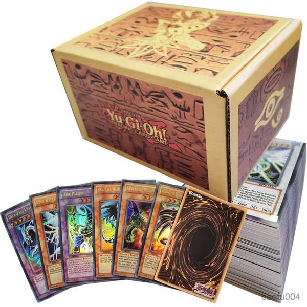 Kartenspiele 40-216PCS/SET YUGIOH Rare Flash-Karten Yu Gi Oh Game Paper Cards Kinder Spielzeug Girl Boy Collection Karten Weihnachtsgeschenk für Familie R230821