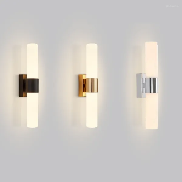 Duvar lambası Modern LED Sconce Işık Yatak Odası El El Banyo Aisel Koridor Armatür Akrilik Aydınlatma Koridor Deco