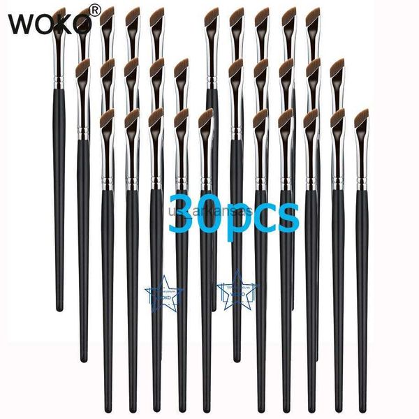 Pincéis de maquiagem 5/50pc Fehleiner Eyeliner Brush Borda Brush Seakup Set Desent Set Eyeliner líquido Brush Ultra Fin Fine Angle Brush Brush HKD230821