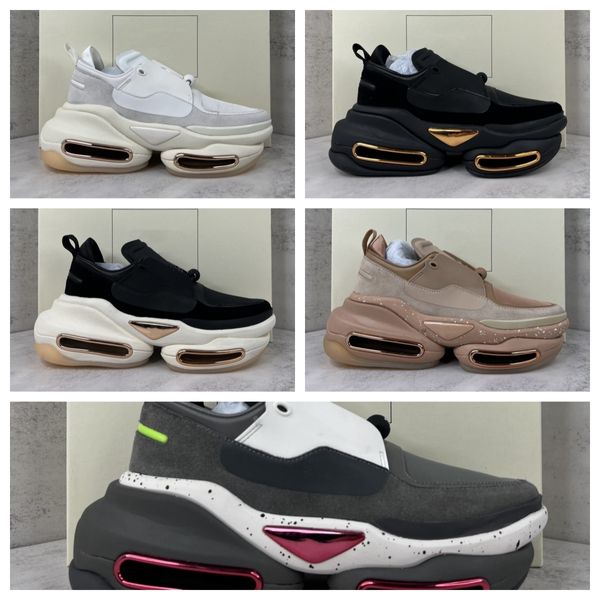 Scarpe sportive scavate da uomo con bordi metallici e scarpe casual con sola spessa per uomini e donne ricerche dettagliate per la ricerca clienti 35-45