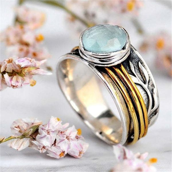 Cluster Rings Fashion Boho Vintage for Women Girl Girl Bijoux Свадебные ювелирные украшения JZ737