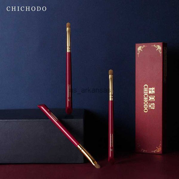 Макияж щетки Chichodo Makeup Brush-Luxurious Red Rose Series High Wease Wease Havy Hair Tades Tears-Natural Hair Cosmetic Pen-Beauty HKD230821