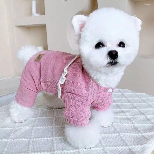 Vestuário para cães, traje de transformação de quatro pernas outono e roupas de inverno