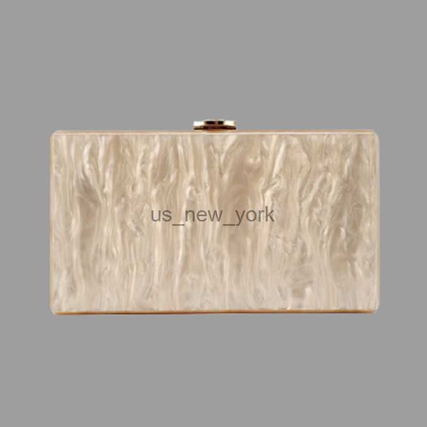 Abendtaschen Frauen Acryl Marmor Perle nackt Beige Champagner Abendbeutel Vintage Bankett Geldbörsen Clutch Kette Handtasche Lady Party Brieftaschen HKD230821