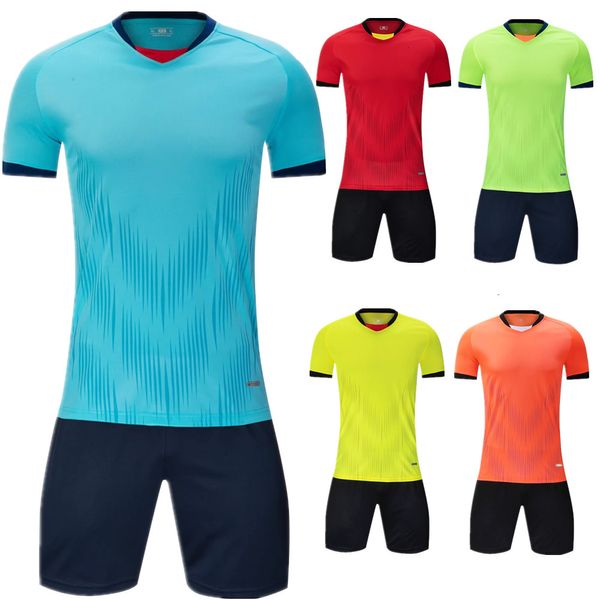 Outdoor-T-Shirts für Erwachsene, Fußballtrikots, Fußballspiel, Training für Studenten, schnell trocknend, atmungsaktive Shorts, Kurzarm-Set, Kinder-Sportbekleidung, individuell 230821