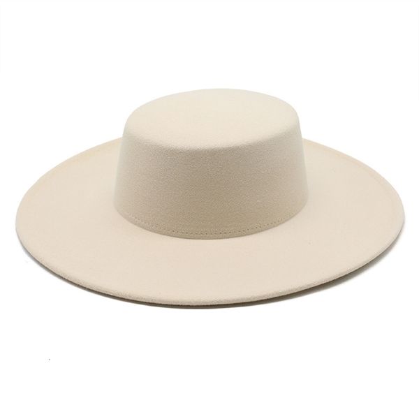 Largura chapé de balde chapéu chapéu de boné feminino para homens fedoras moda felt capela chappel praia beia elegante picture fascinator 230821