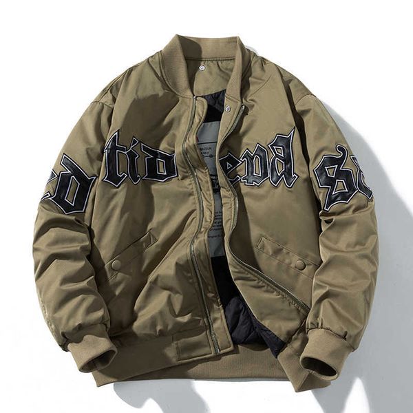 Giacche da uomo Uomo da donna Letter Baseball Giacca da baseball Winter Vintage Bomber Fashi