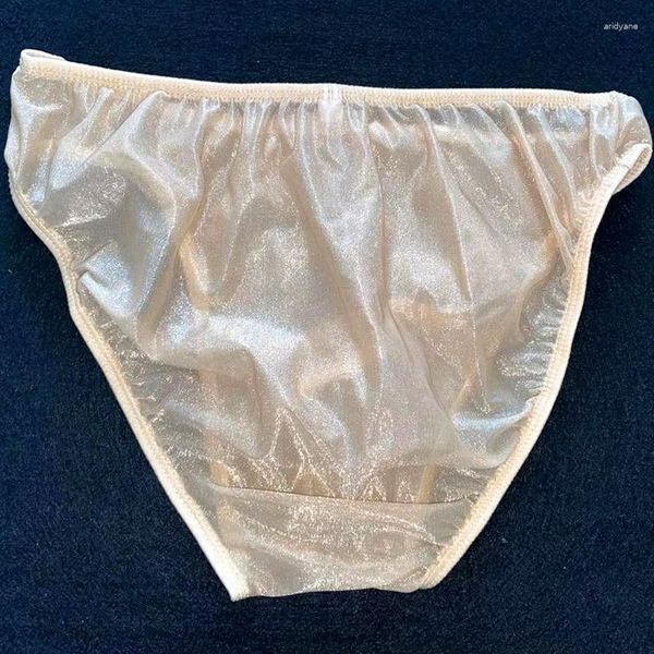 Cueca cueca gay Sexy Sissy Mens Briefs leves calcinhas de fios leves Cueca para homens