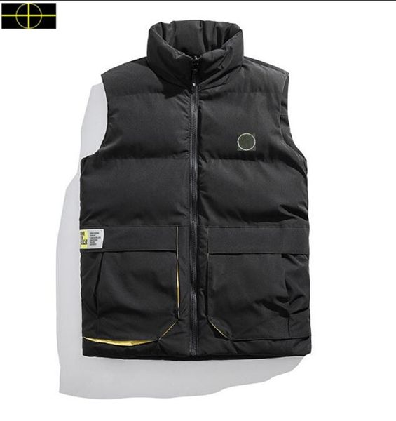 A3 Plus Size Cotton Vest Men's Autumn e Winter Outerwee Trend Student Stone Vest Island