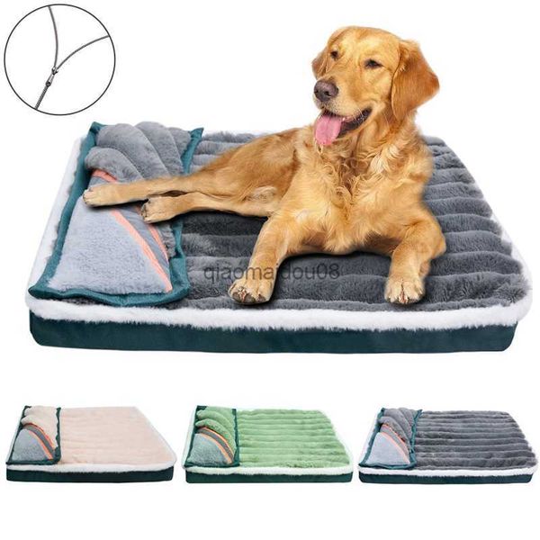 Altre forniture per animali domestici Luxury Dog Pad Pad Dog Letto per cani con divano per cane caldo morbido tappetino rimovibile rimovibile HKD230821