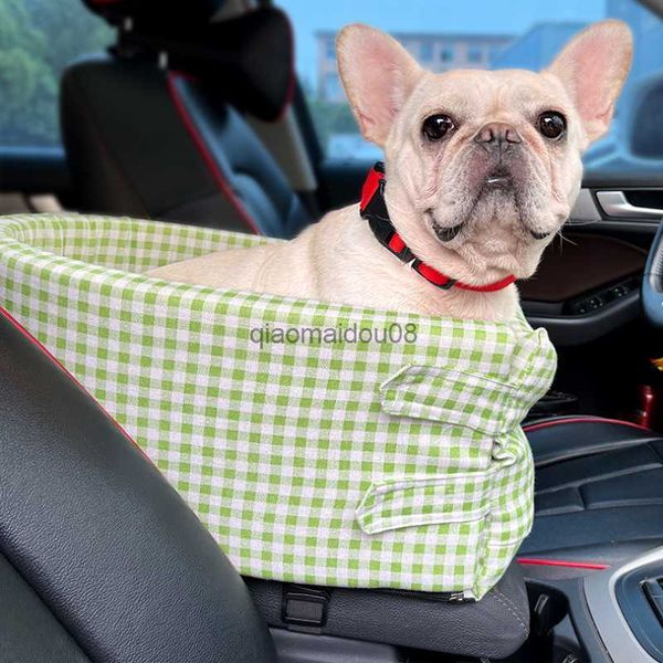 Altre forniture per animali domestici Trasporto portatile per sedile per auto per cani per cani Copertina di sedile posteriore per auto per cani per cani per sede da viaggio per gatto letto cucciolo di cucciolo HKD230821