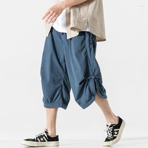 Pantaloncini da uomo pantaloni di harem giapponesi jogger casual estate esterna sports beach ladies