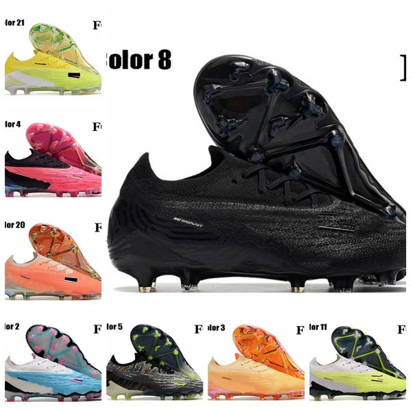 Bag Geschenk Kinder Fußballstiefel Phantom GX Elite FG Firma Boden Stollen Neymar Acc Phantom GT Ghost DF Link Herren Fußballschuhe Sportliche Outdoor -Trainer Botas de Futbol 01