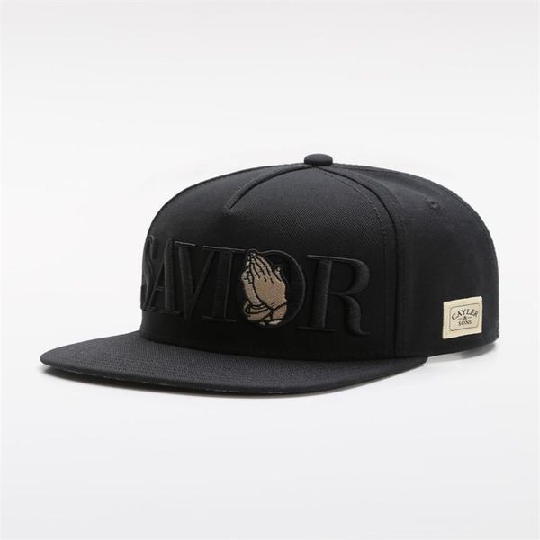 billig hochwertige Hut klassische Mode Hip Hop Brand Mann Frau Snapbacks Royal Black Gold CS WL Savior Cap2483