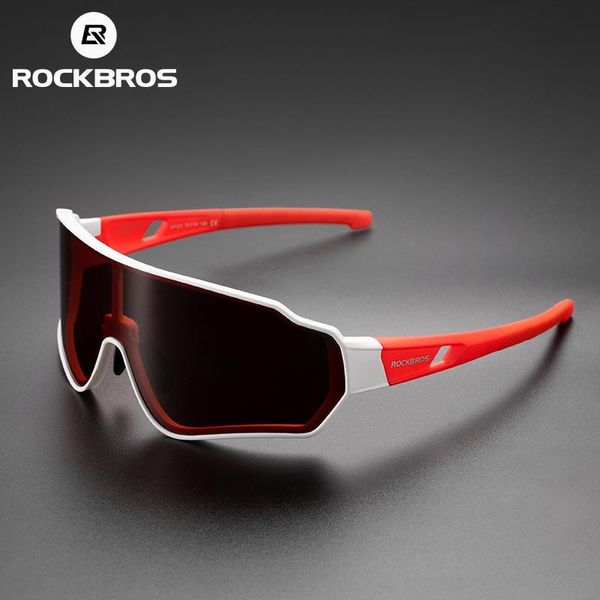 Eyewears rockbros copos de ciclismo homens mulheres fotochrômicas esportes ao ar livre para caminhada Óculos de sol polarizados para caminhada de caminhada