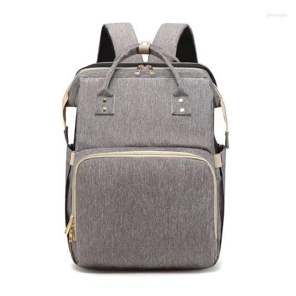 Schulbeutel Windelbeutel Mütter und Väter Rucksack Multifunktionales Babybett Mutterschaft Pflege Handtasche Kinderwagen Designer groß