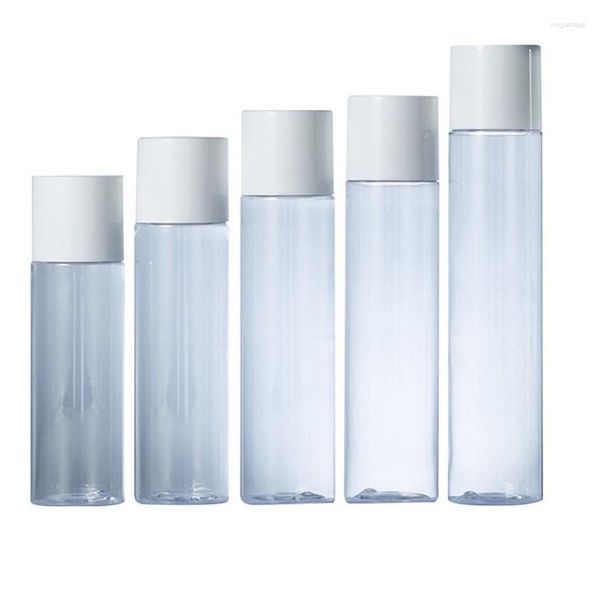 Бутылки для хранения бутылки с тонером пустой пластиковый прозрачный плоский плеч