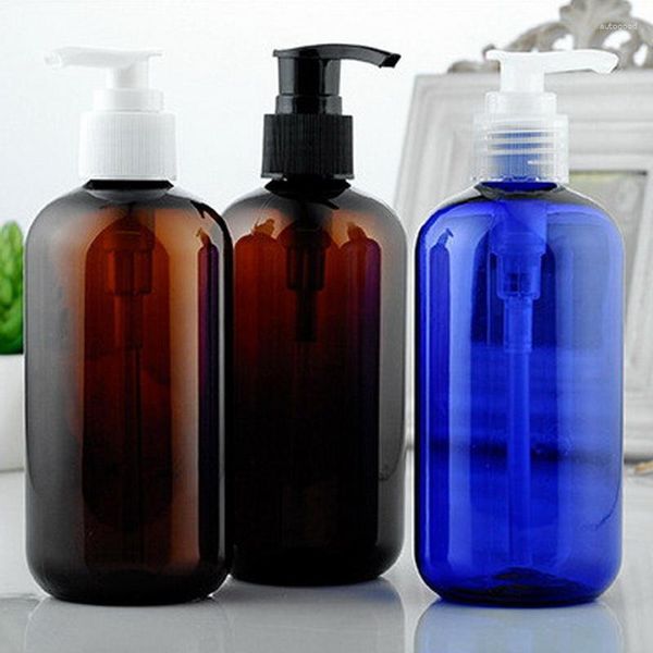 Garrafas de armazenamento 20pcs/lote 250ml âmbar azul color color