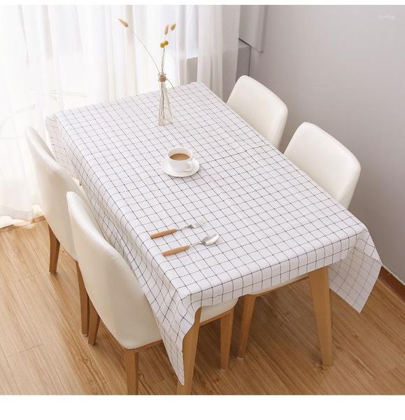 Tabela de mesa Tabela à prova d'água Home Towleth Towloth Home Tecido Anti escaldado e lavagem Tapa de tampa livre