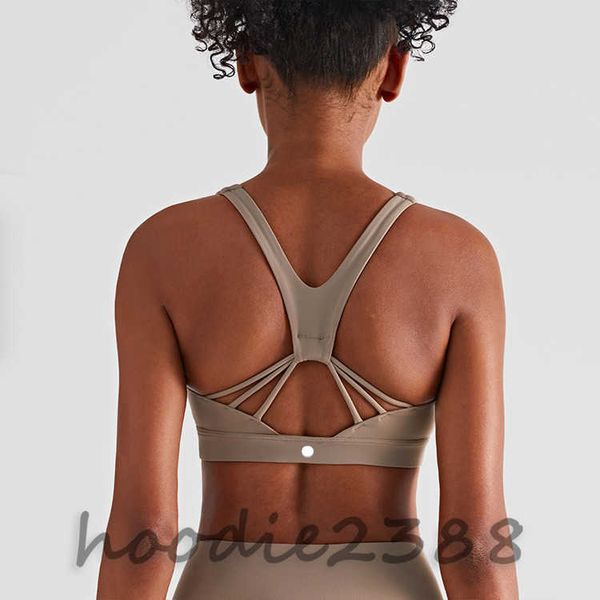 LUS-2 Nuovo nudo Feeling del reggiseno yoga Fabbrica originale con pancia standard che raccoglie la bellezza di bellezza di bellezza di bellezza delle donne bianche da donna, biancheria intima da yoga, biancheria intima da yoga