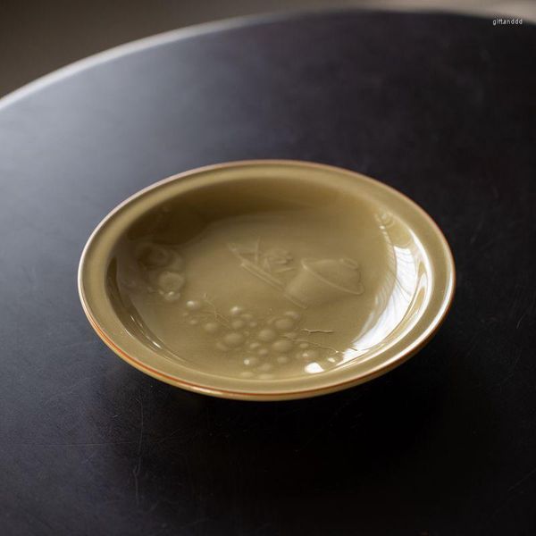 Чайные лотки Jingdezhen Ding Ging Ware Yellow Pot Trafy Forcom